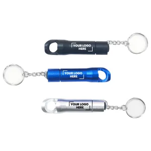 The Pop Light Bottle Opener Keychain