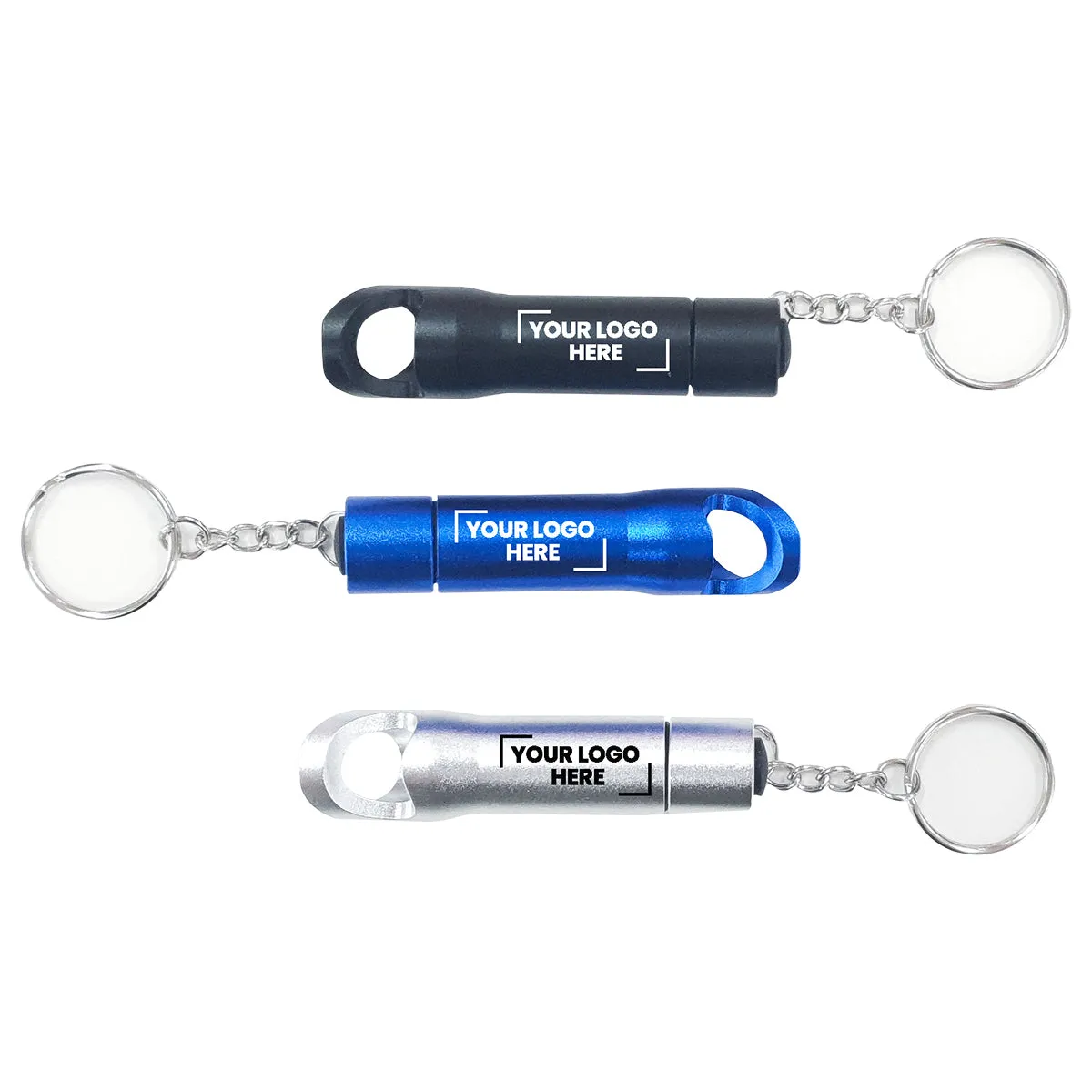 The Pop Light Bottle Opener Keychain