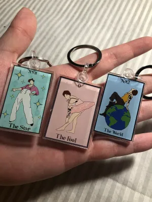 The Tarot keychains