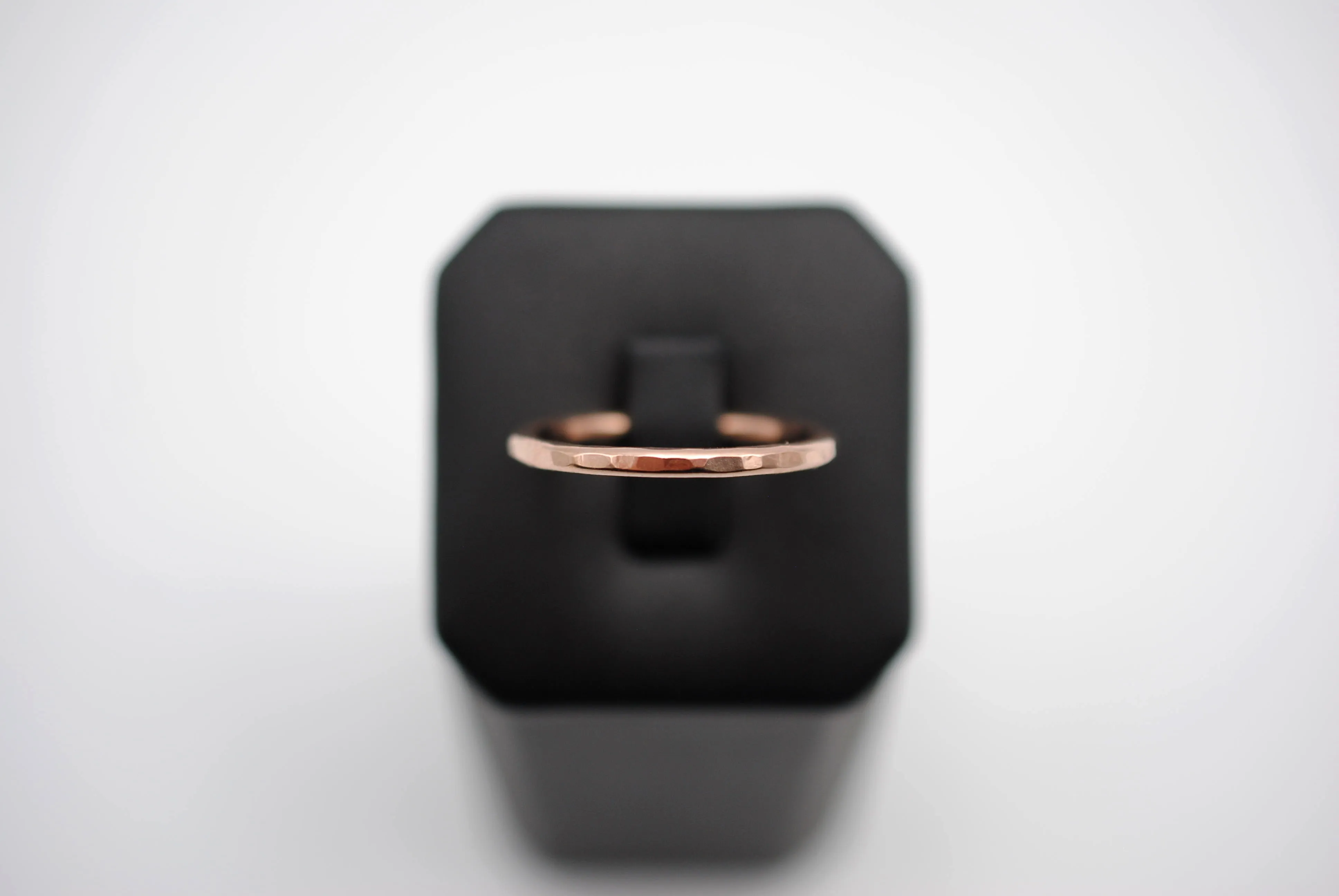 Thicker Rose Gold Stacker Ring