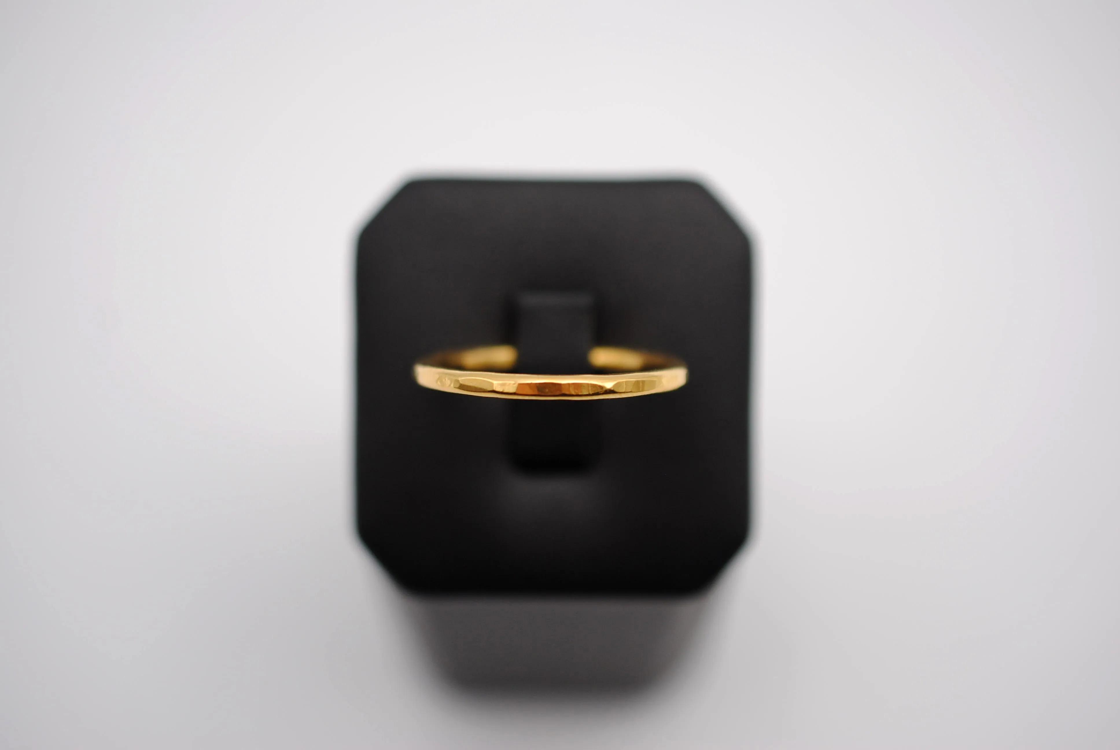 Thicker Yellow Gold Stacker Ring