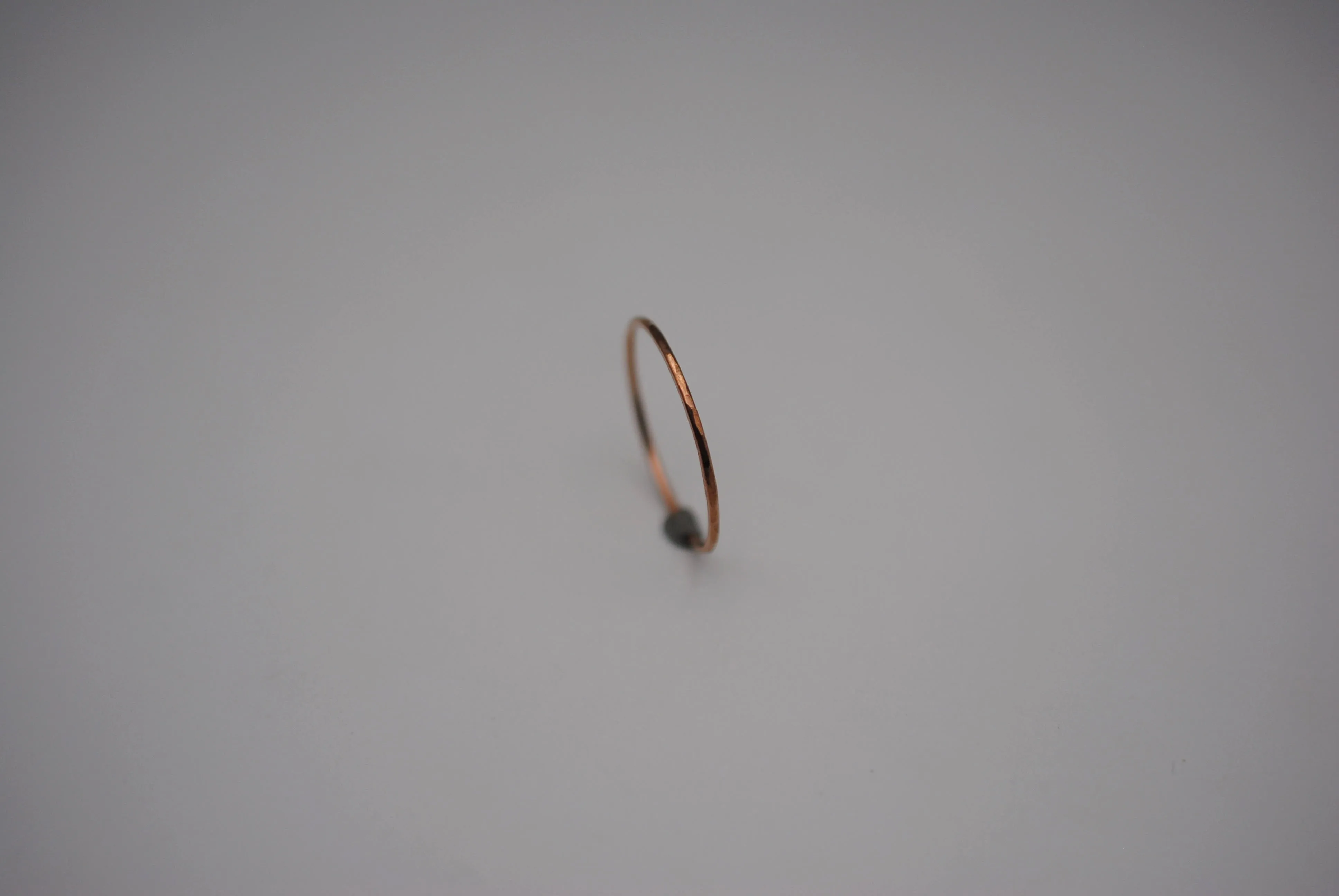 Thin Rose Gold Stacker Ring