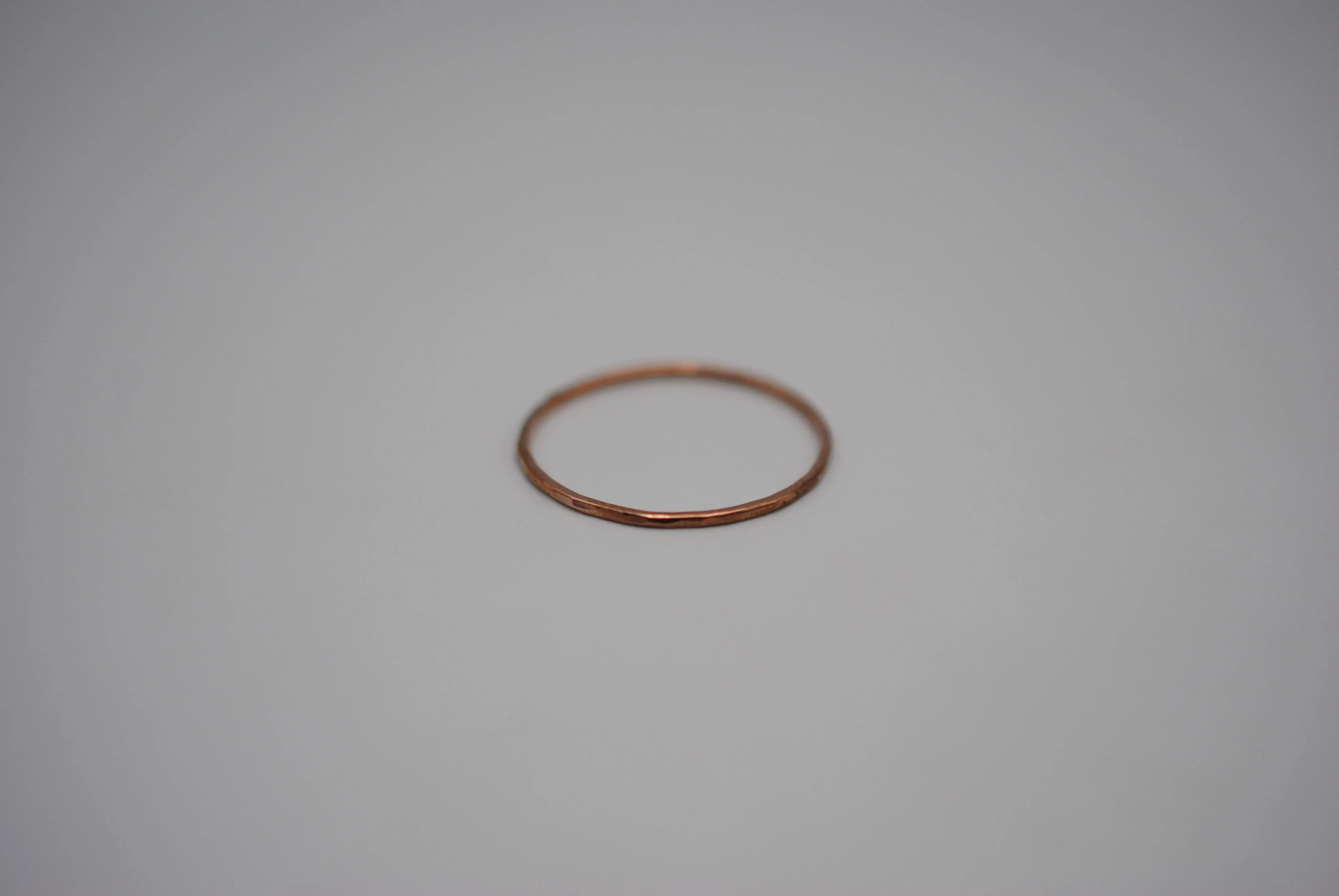 Thin Rose Gold Stacker Ring