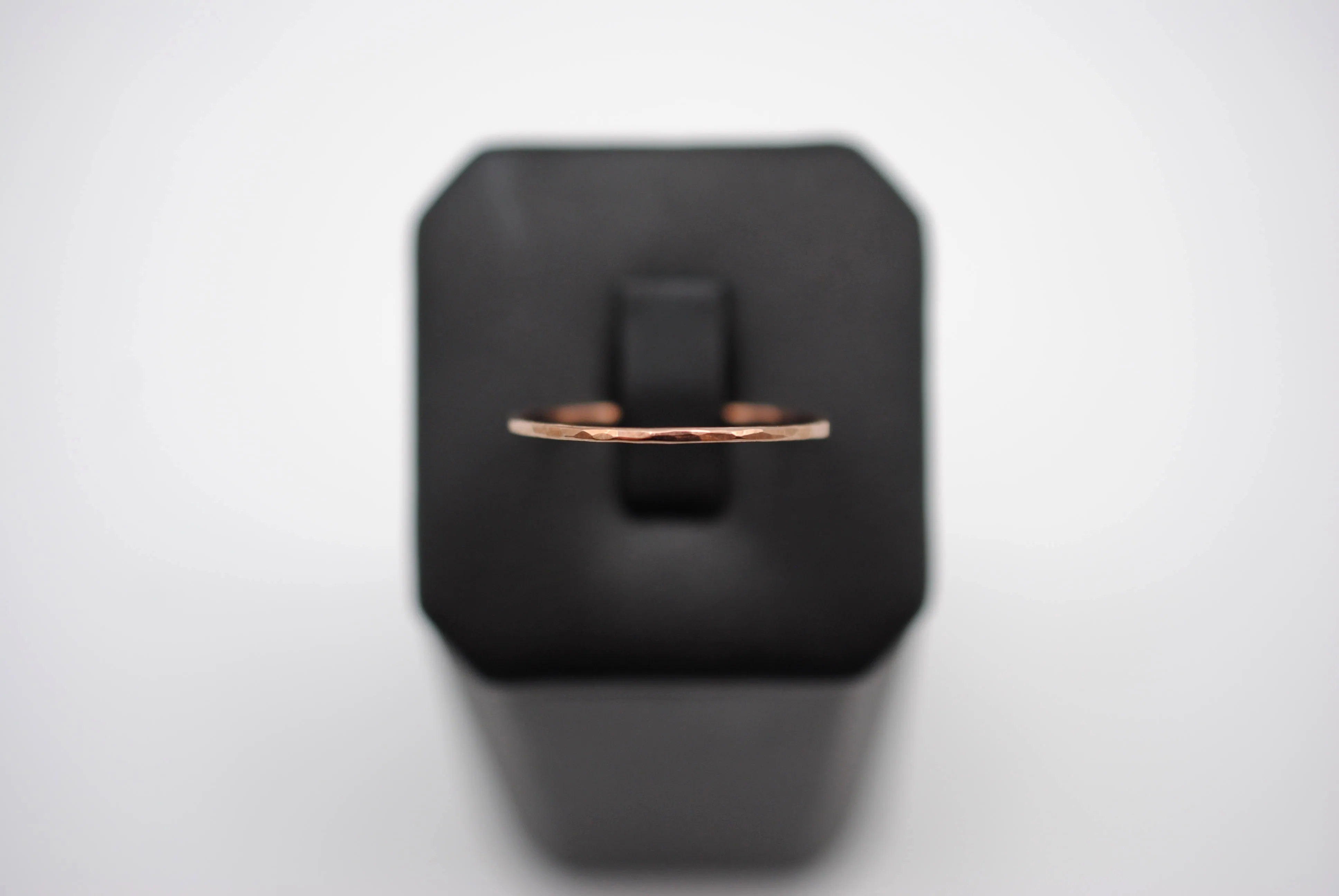 Thin Rose Gold Stacker Ring