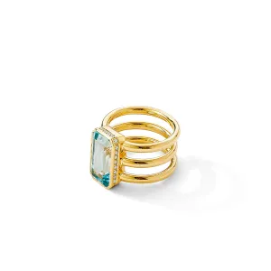 Three Band Geometrix Ring
