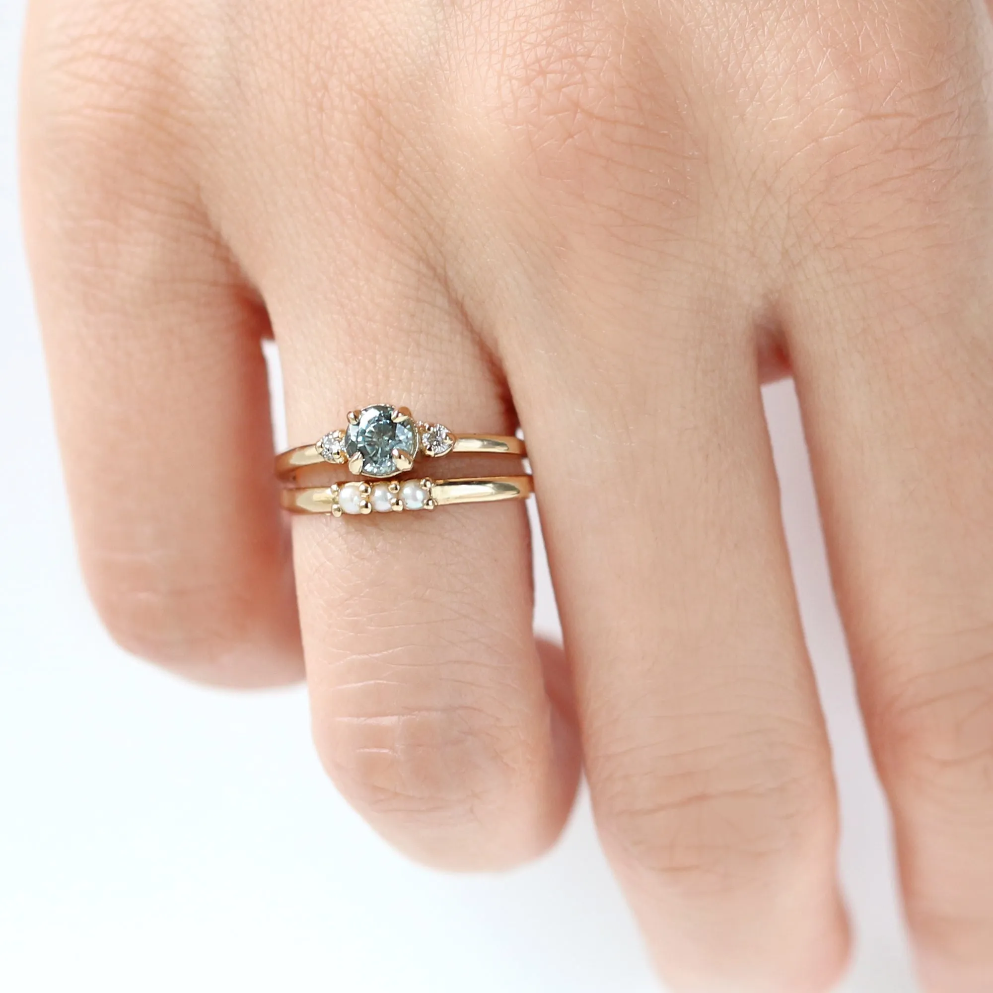 Three Pearl Ring