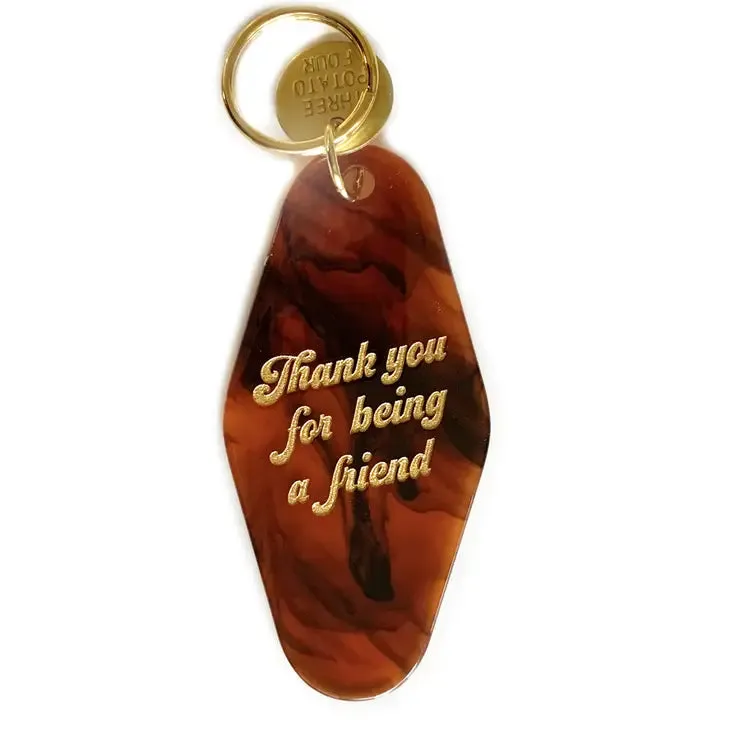 Three Potato Four Key Tag