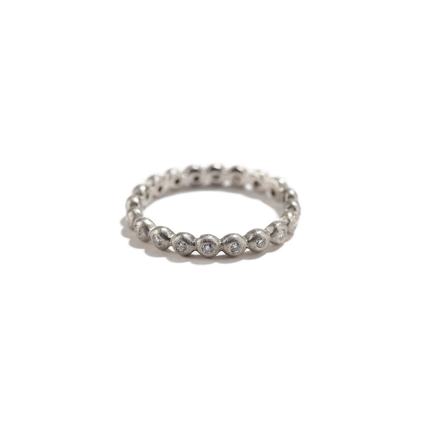 Tiny Bubbles Stacking Ring