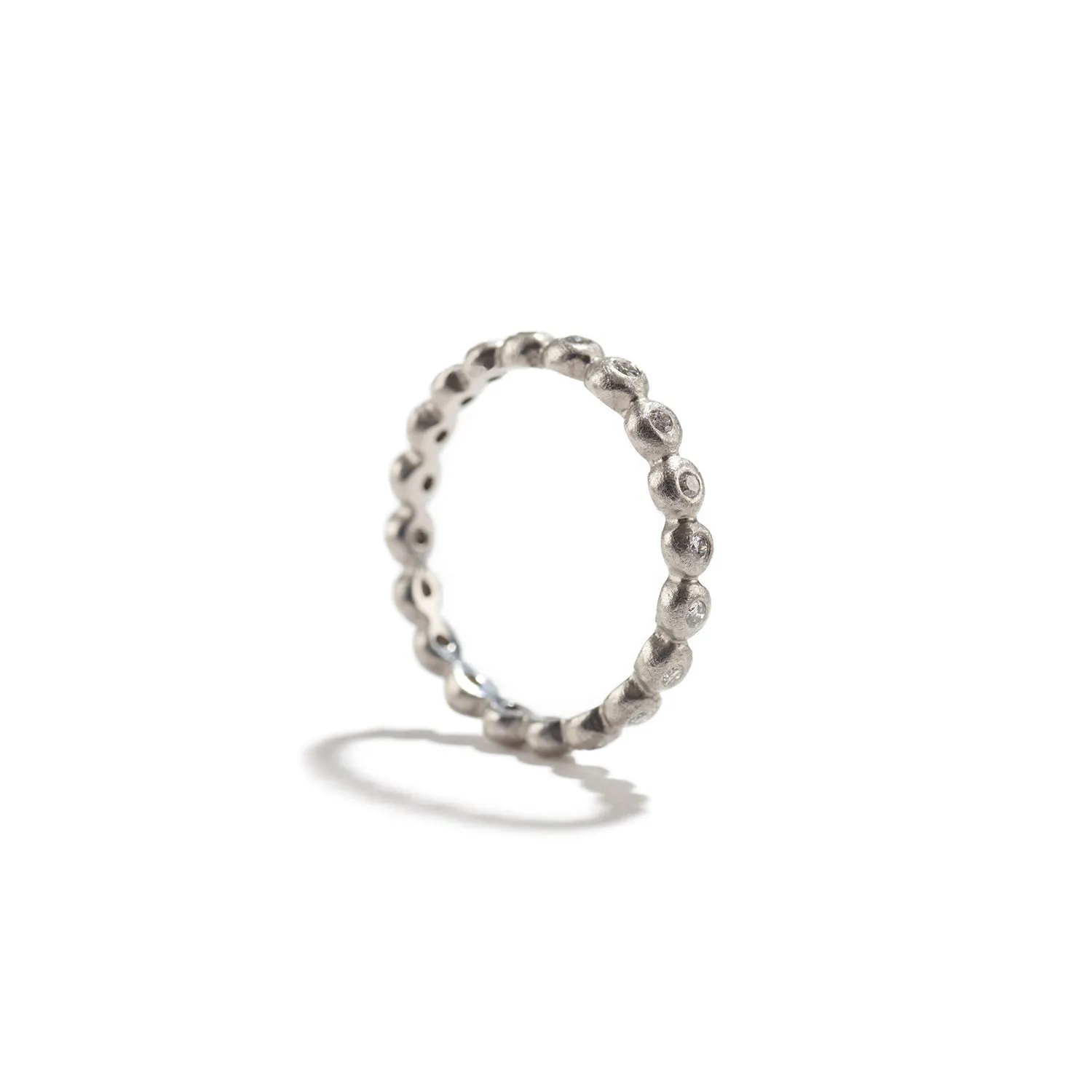 Tiny Bubbles Stacking Ring