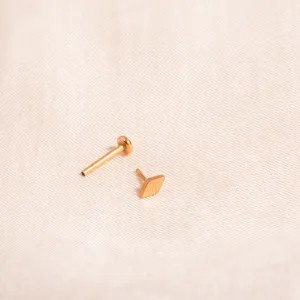 Tiny Diamond Flatback Stud