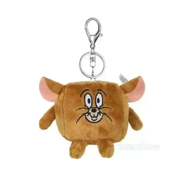 Tom & Jerry Deformation Plush Keychain
