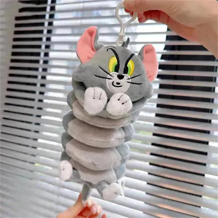 Tom & Jerry Deformation Plush Keychain