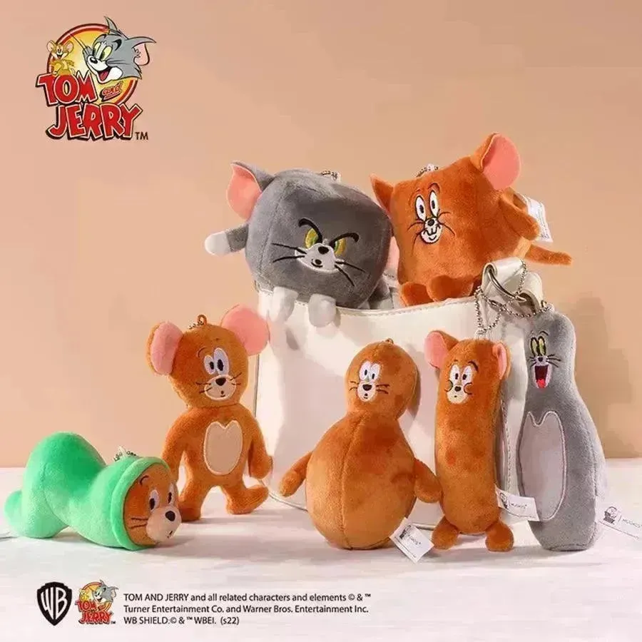Tom & Jerry Deformation Plush Keychain