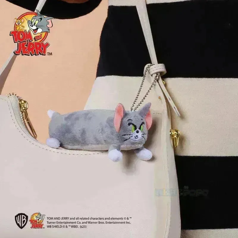 Tom & Jerry Deformation Plush Keychain