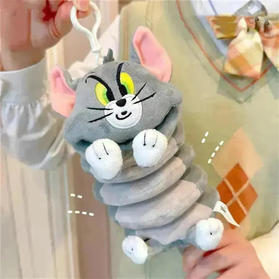 Tom & Jerry Deformation Plush Keychain
