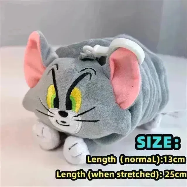 Tom & Jerry Deformation Plush Keychain