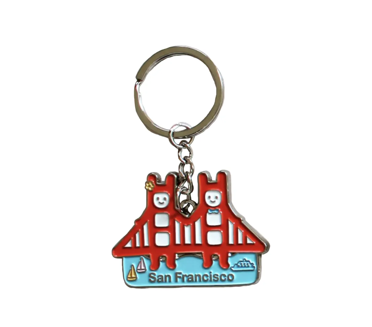 Tomoko M - San Francisco Landmarks Keychains: 1. Golden Gate Twins