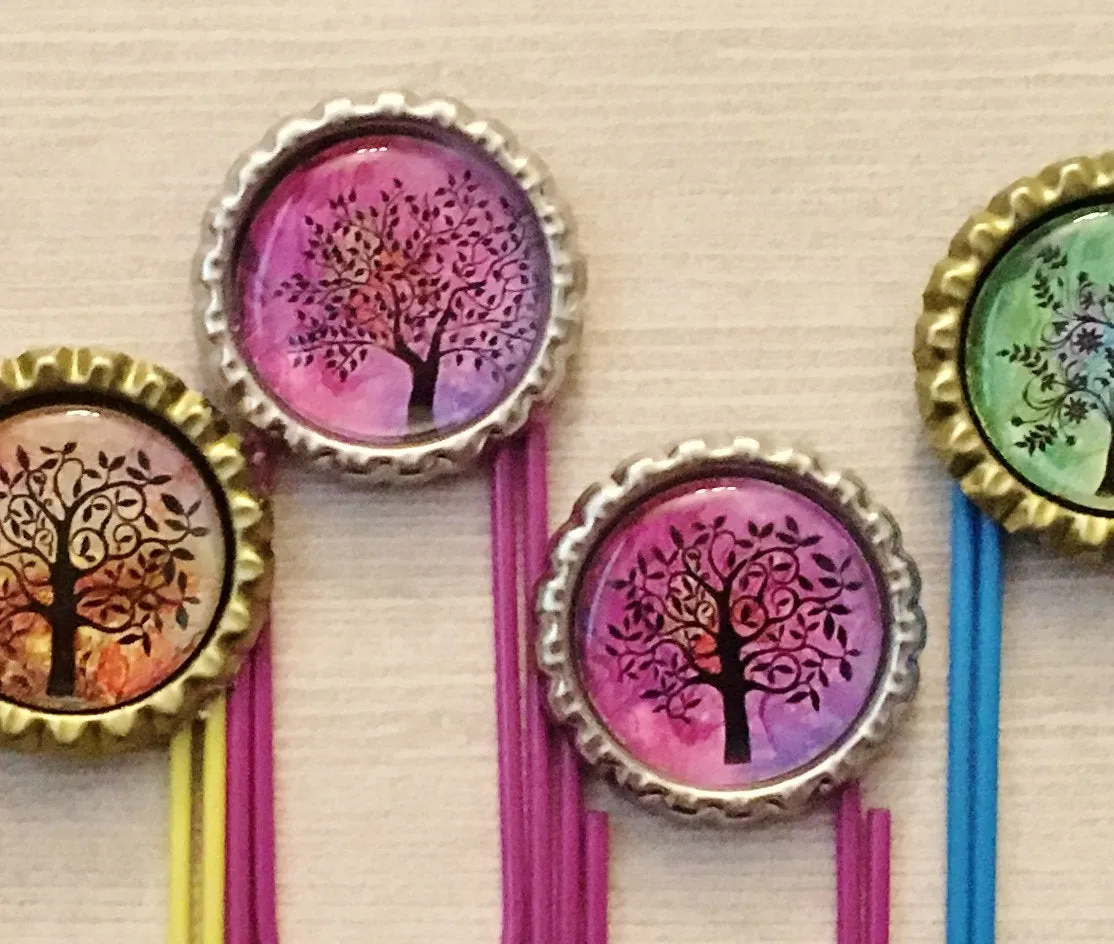 Tree Silhouette Planner Clips