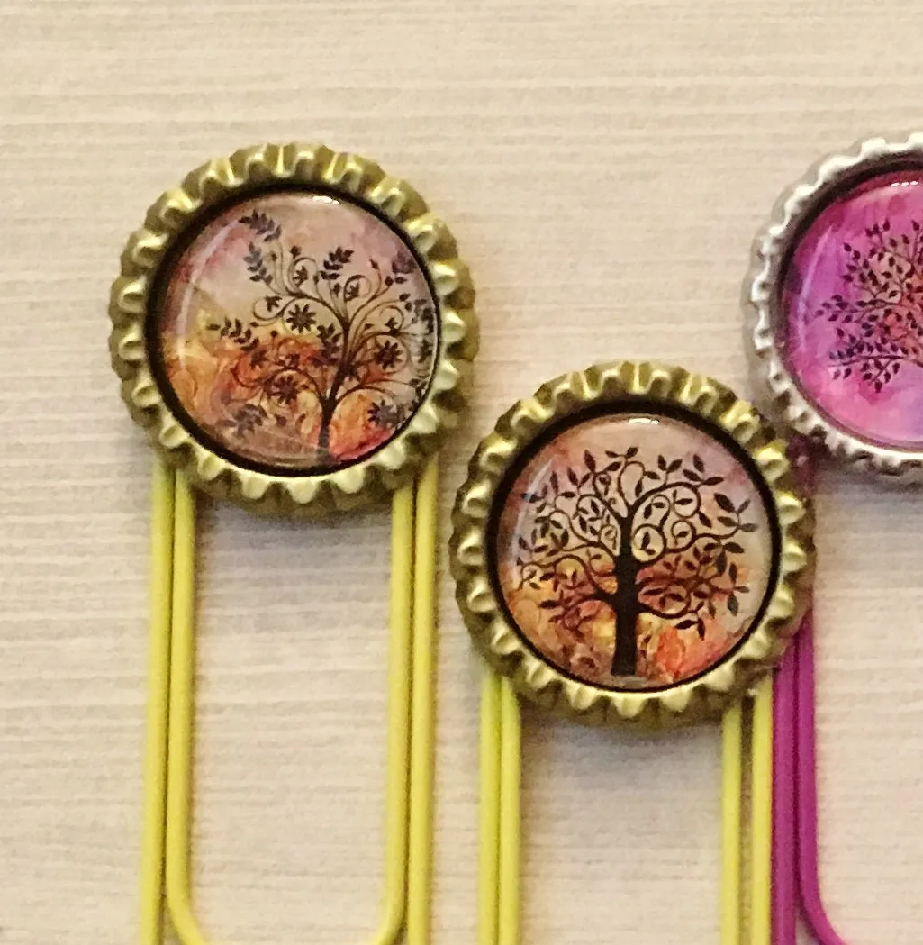 Tree Silhouette Planner Clips