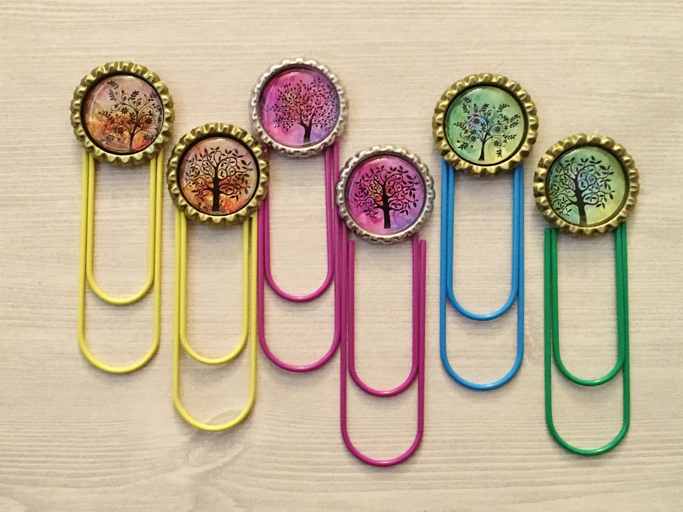 Tree Silhouette Planner Clips