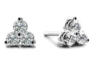 Trillium Diamond Diamond Studs with 0.36 ct.(finished) 2.5mm