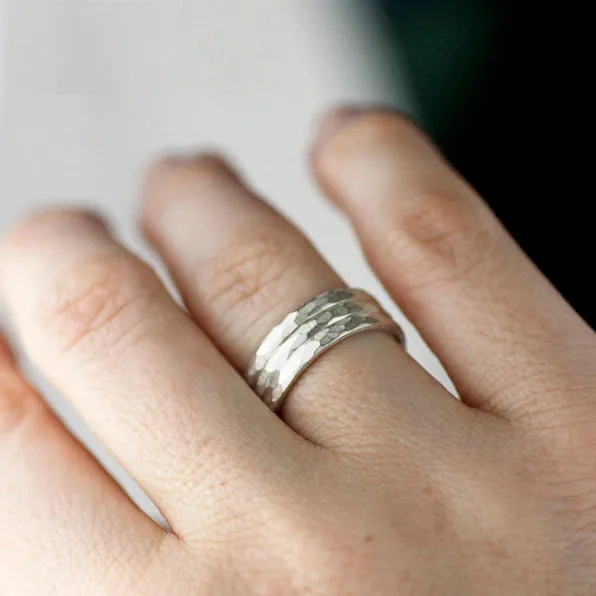 Triple Wedding Band Set
