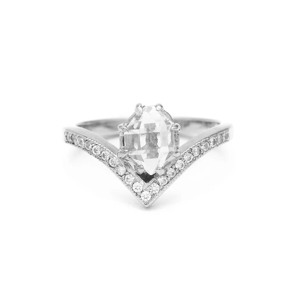 VENUSIAN RING | HERKIMER