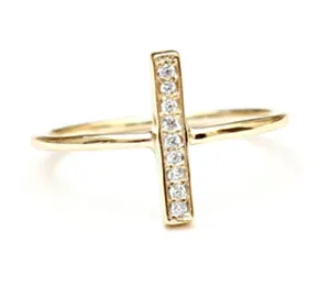 Vertical Bar Ring