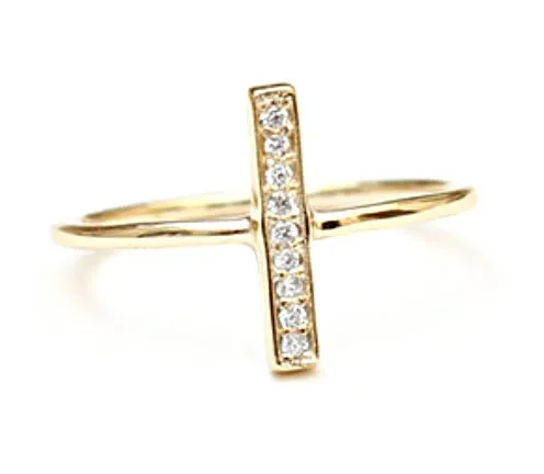 Vertical Bar Ring
