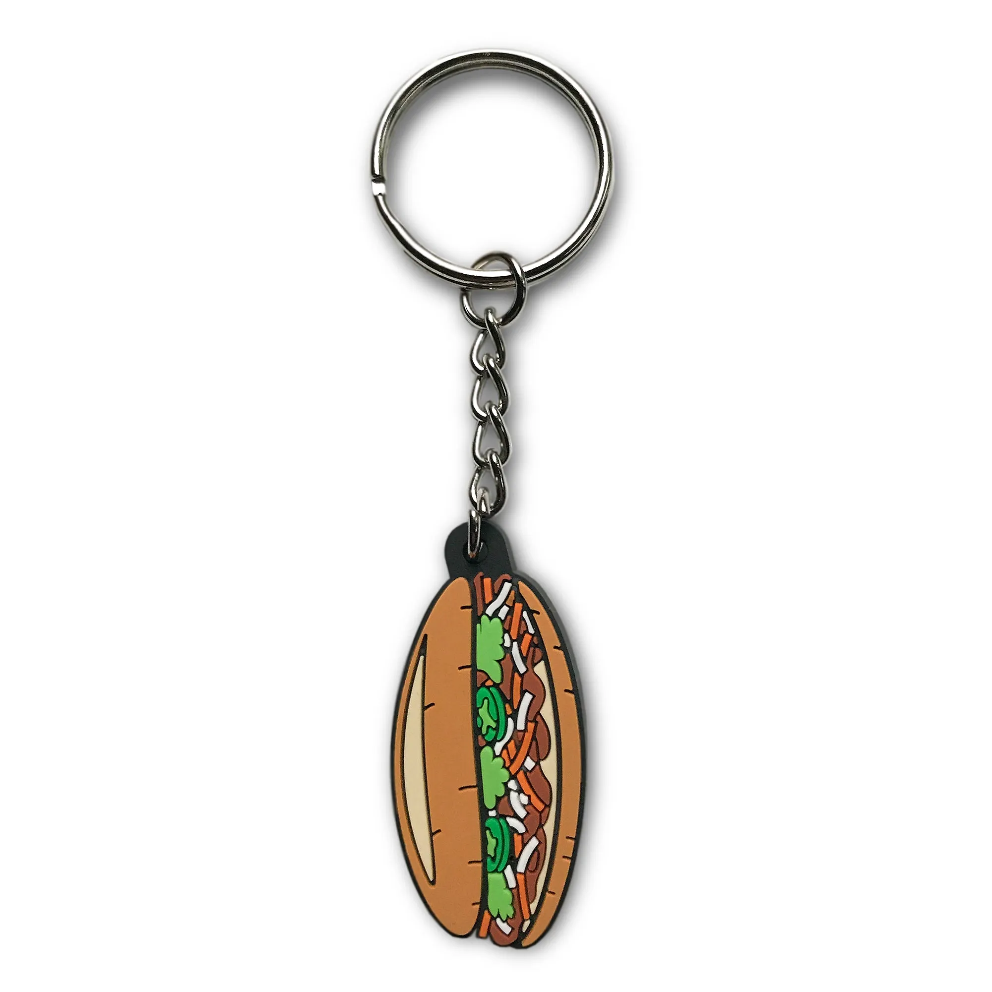Vietnam: Banh Mi Sandwich Soft PVC Keychain