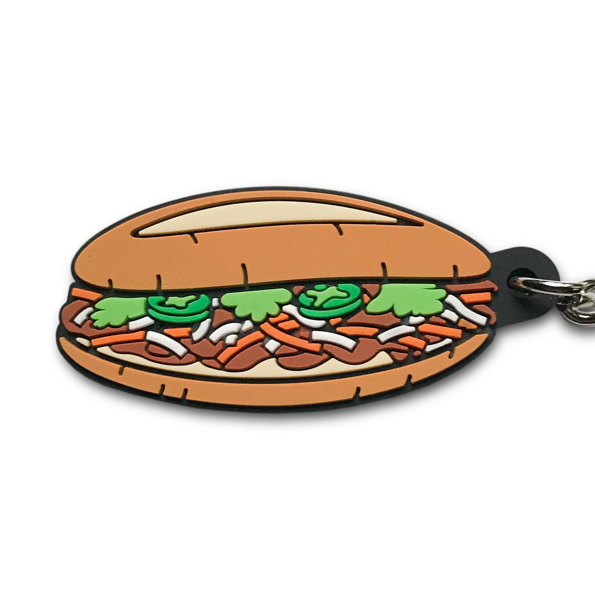 Vietnam: Banh Mi Sandwich Soft PVC Keychain