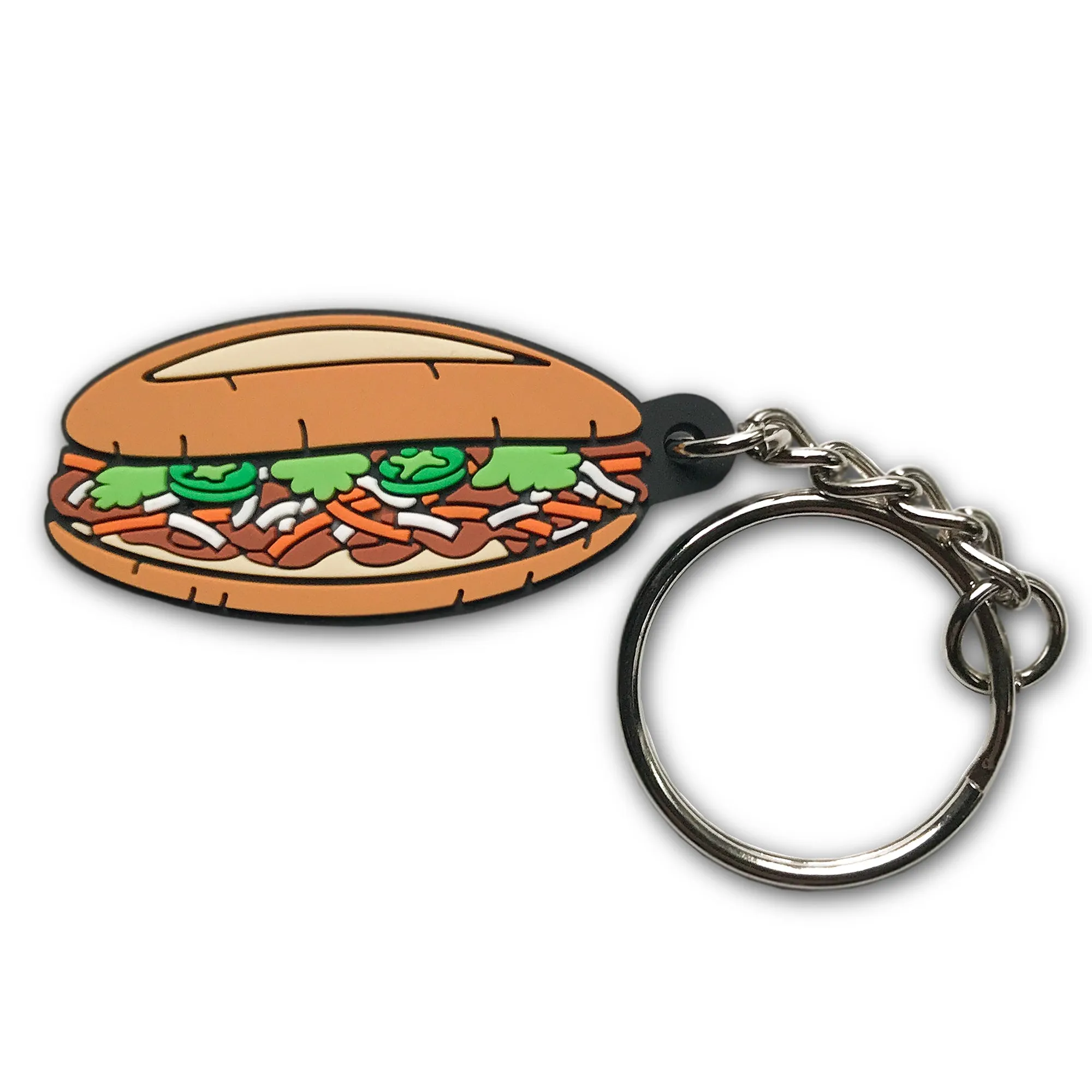 Vietnam: Banh Mi Sandwich Soft PVC Keychain