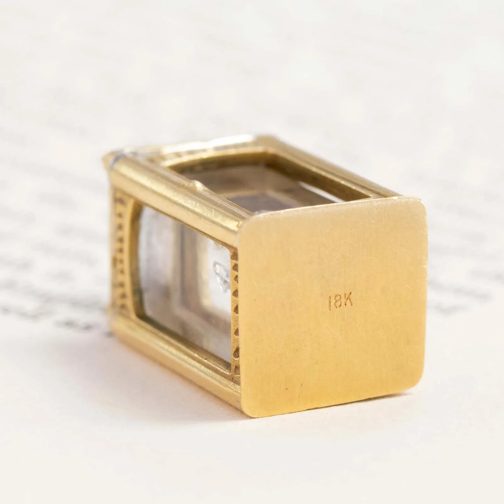 Vintage Diamond Lantern Pendant