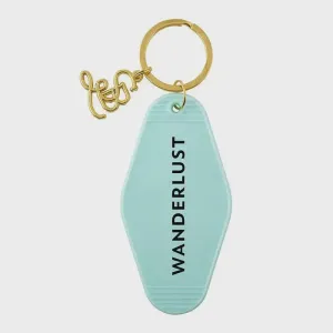 WANDERLUST MOTEL STYLE KEY CHAIN