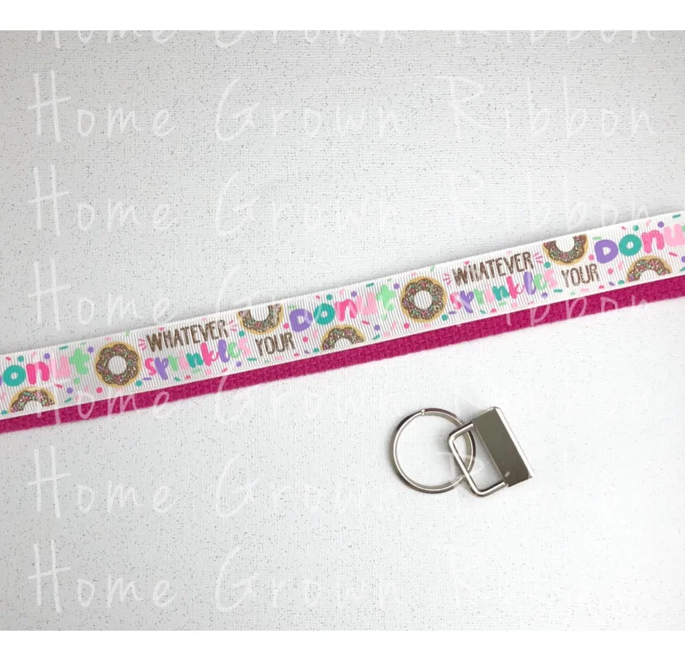 Whatever Sprinkles Your Donut Key Fob Kit - Multiple Colors Available