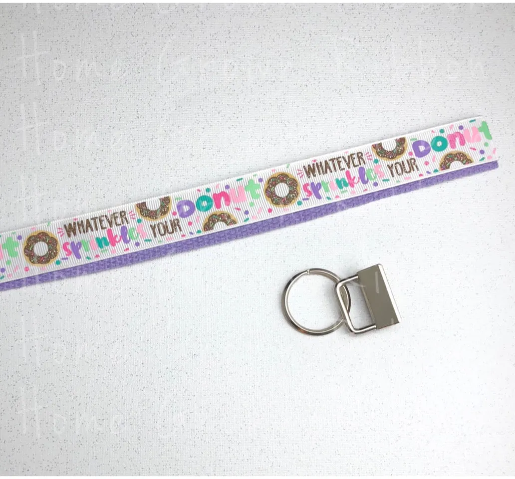 Whatever Sprinkles Your Donut Key Fob Kit - Multiple Colors Available