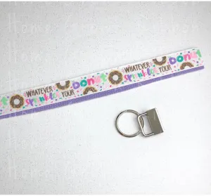 Whatever Sprinkles Your Donut Key Fob Kit - Multiple Colors Available