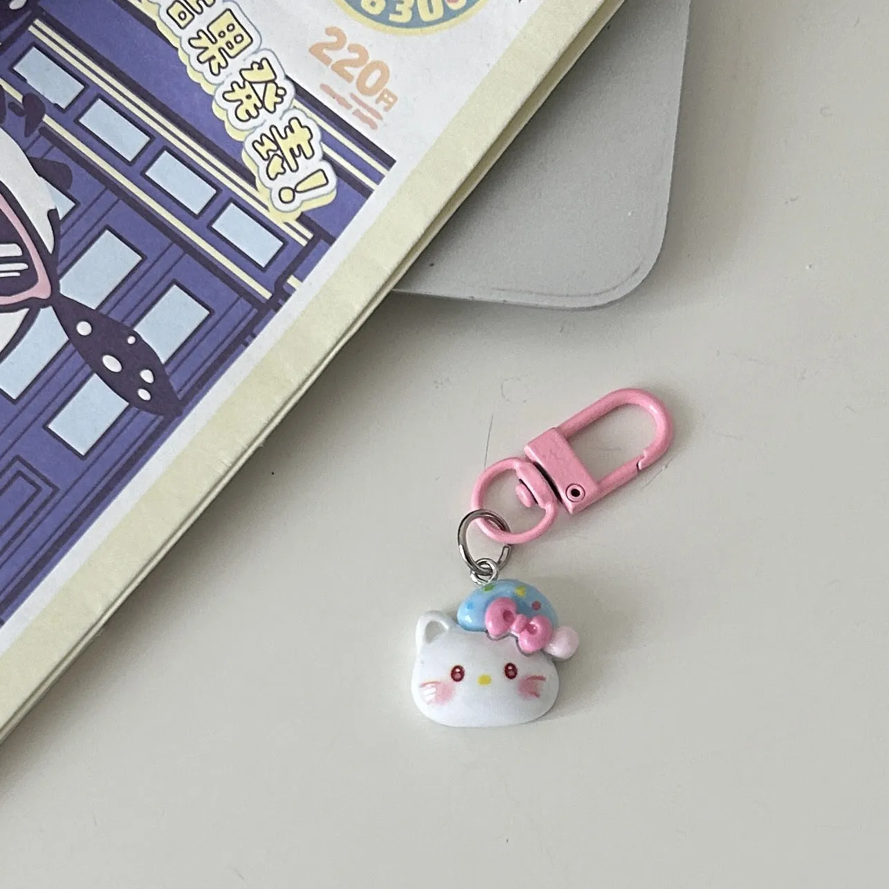 Wholesale Plastic Cute Cartoon Keychain JDC-KC-ZhiX002