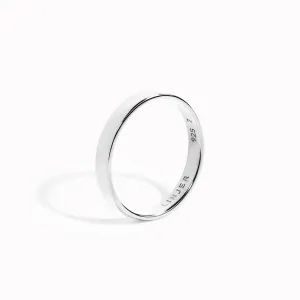 Wide Ring Silver - Paula