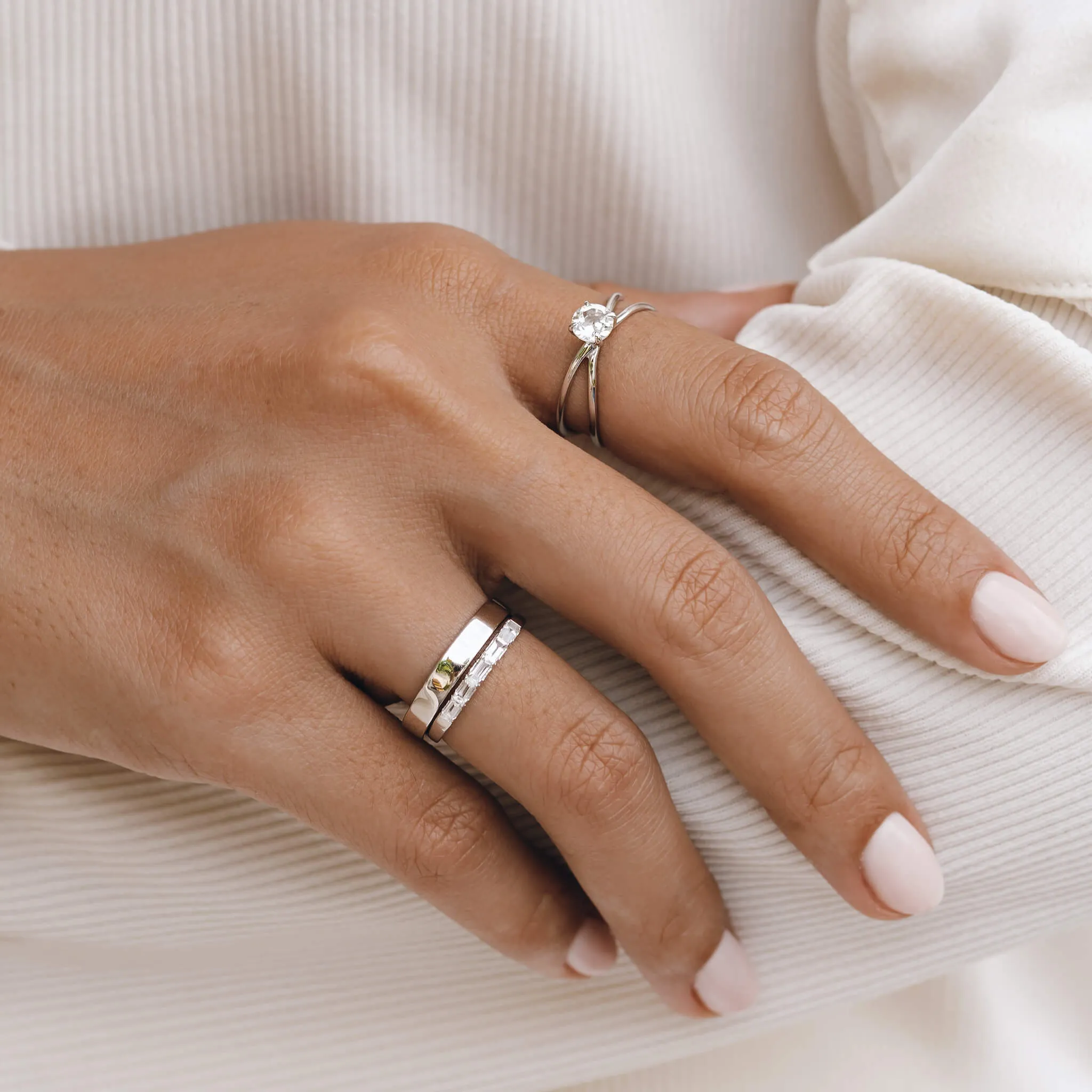 Wide Ring Silver - Paula