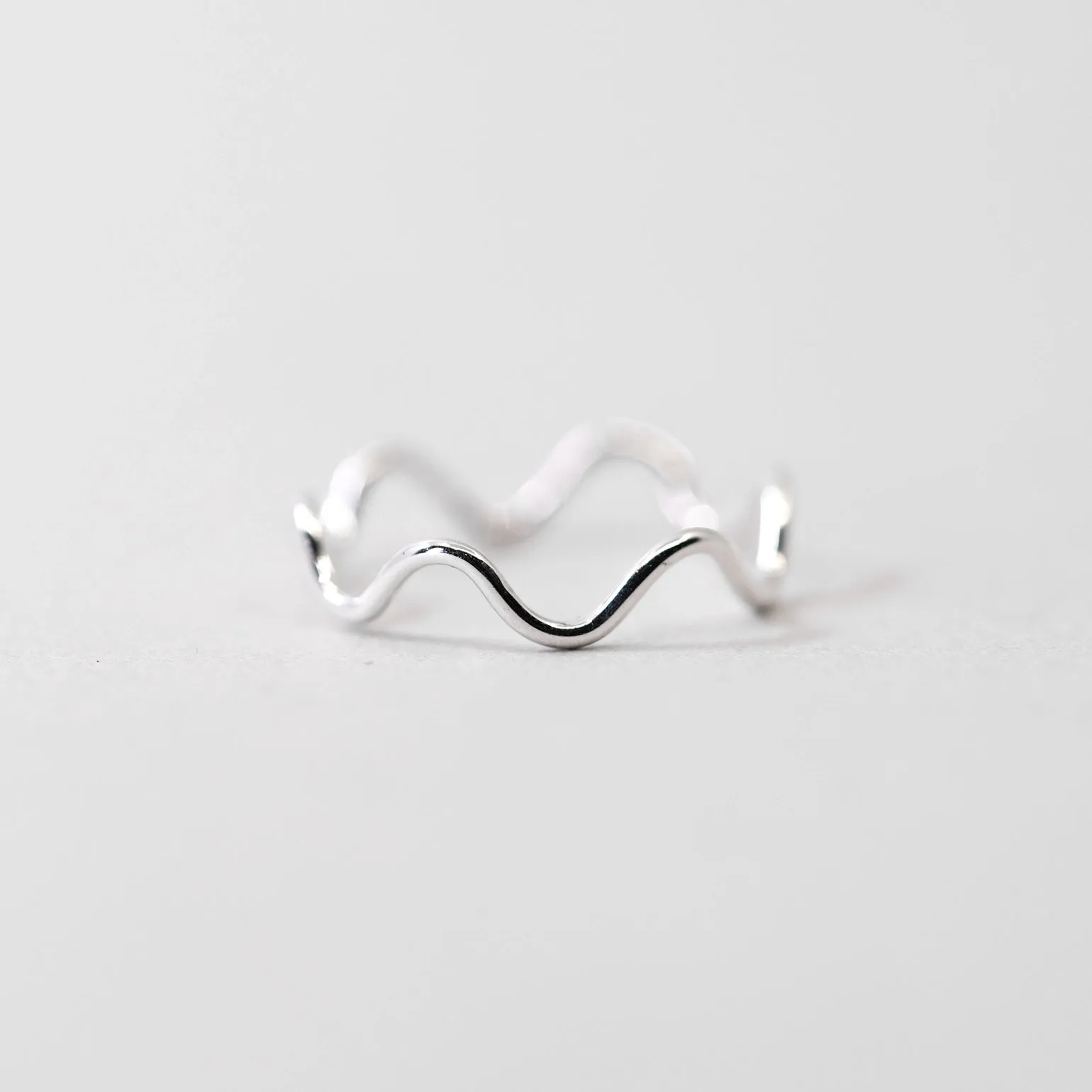 Wiggle Wavy Ring - Sterling Silver