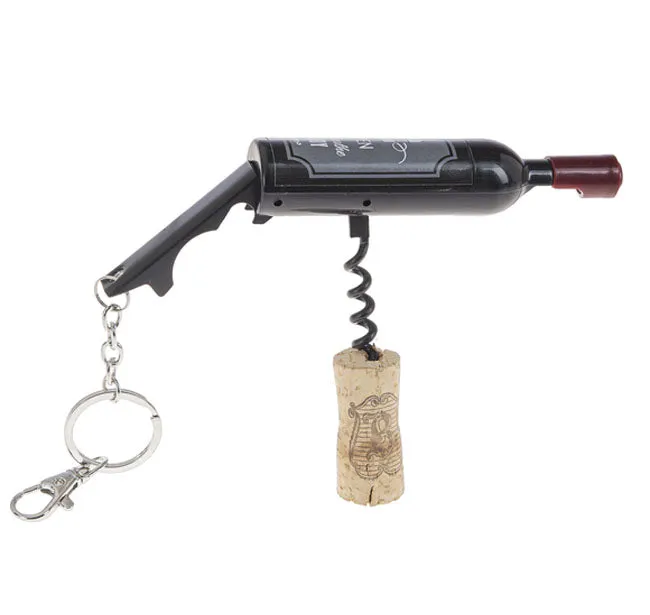 Wine Bottle Multi Function Key Rings