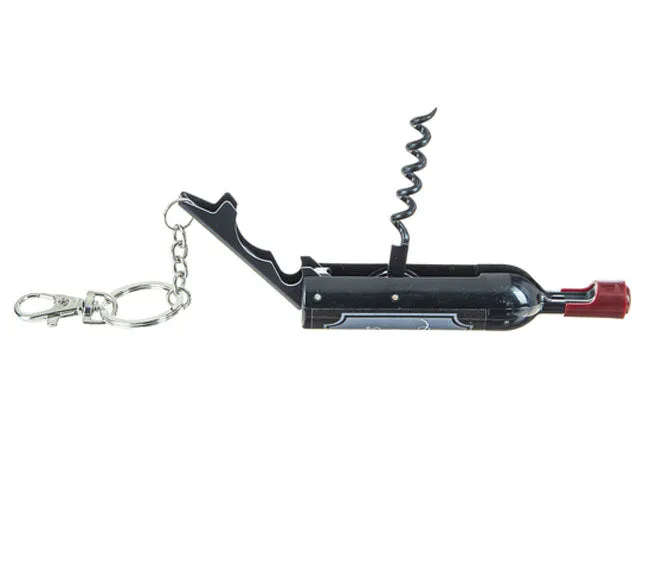 Wine Bottle Multi Function Key Rings