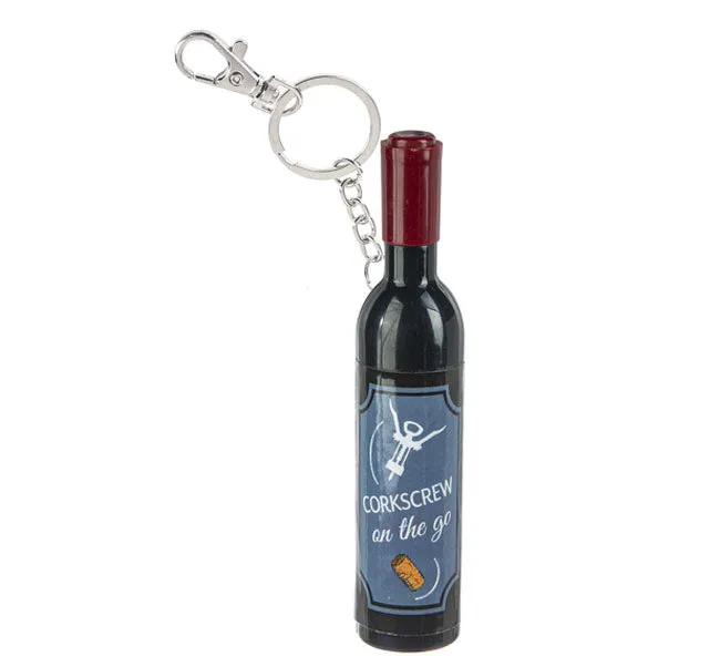 Wine Bottle Multi Function Key Rings