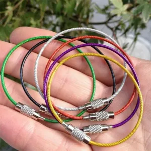 Wire key rings
