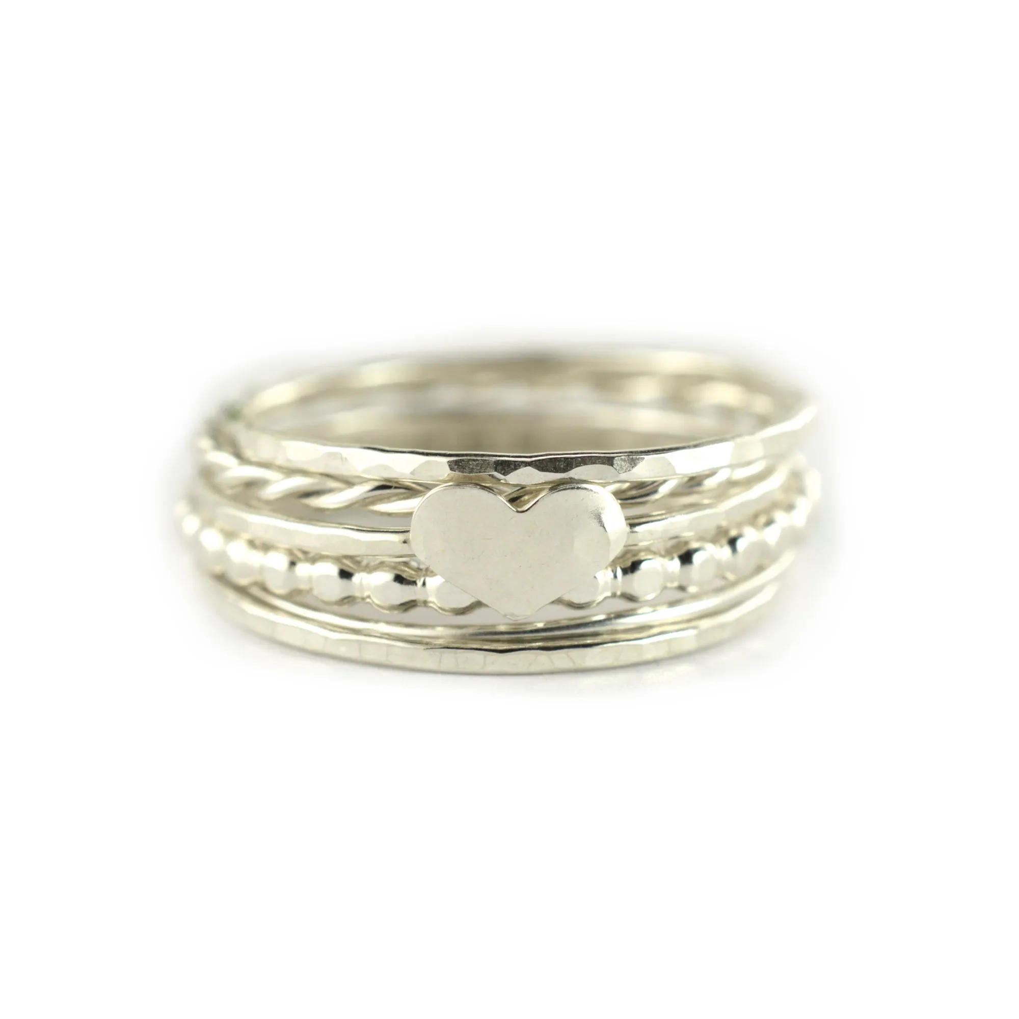 With Love Stacking Ring Set