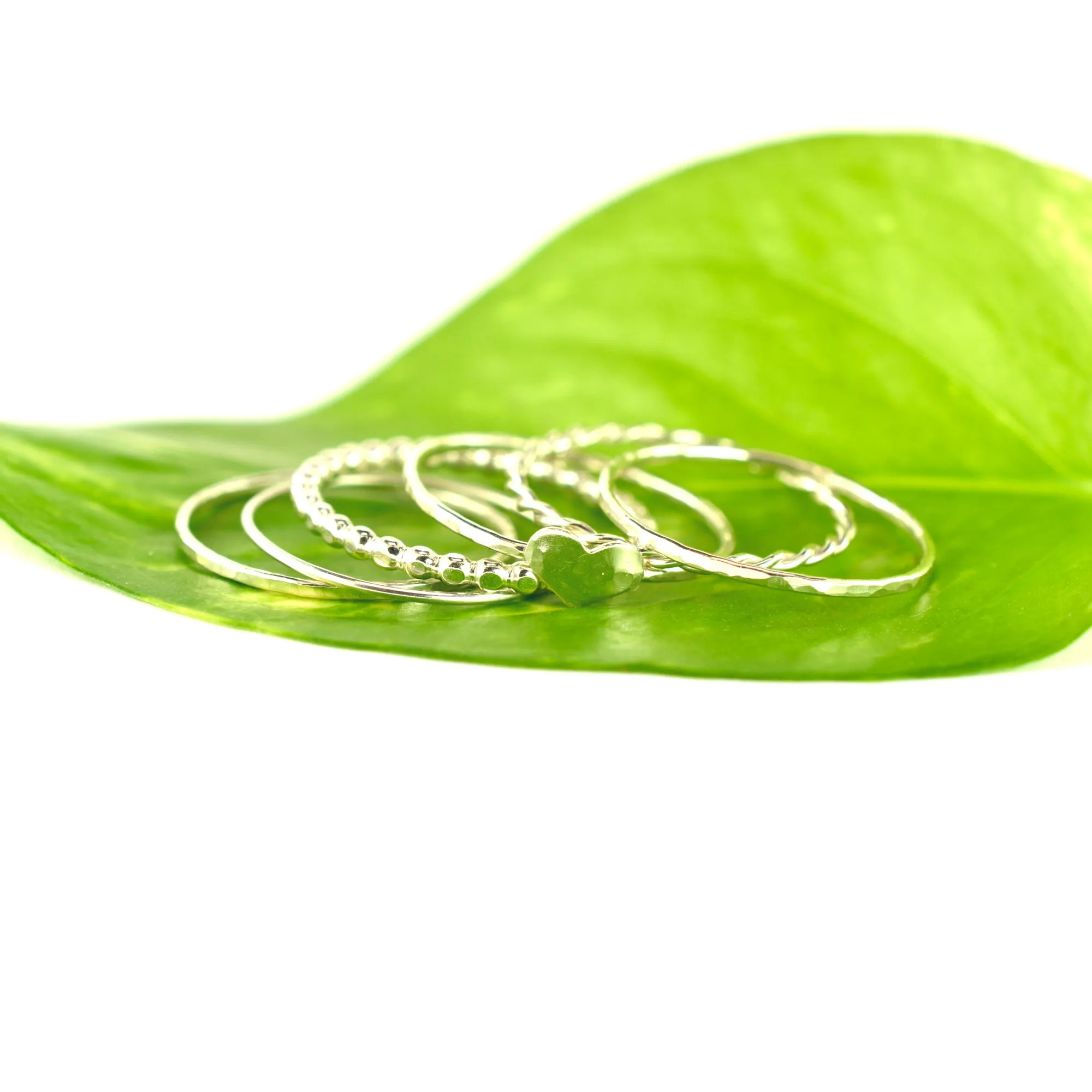 With Love Stacking Ring Set