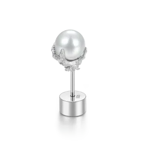 WONG Dragon Pearl Stud Earring