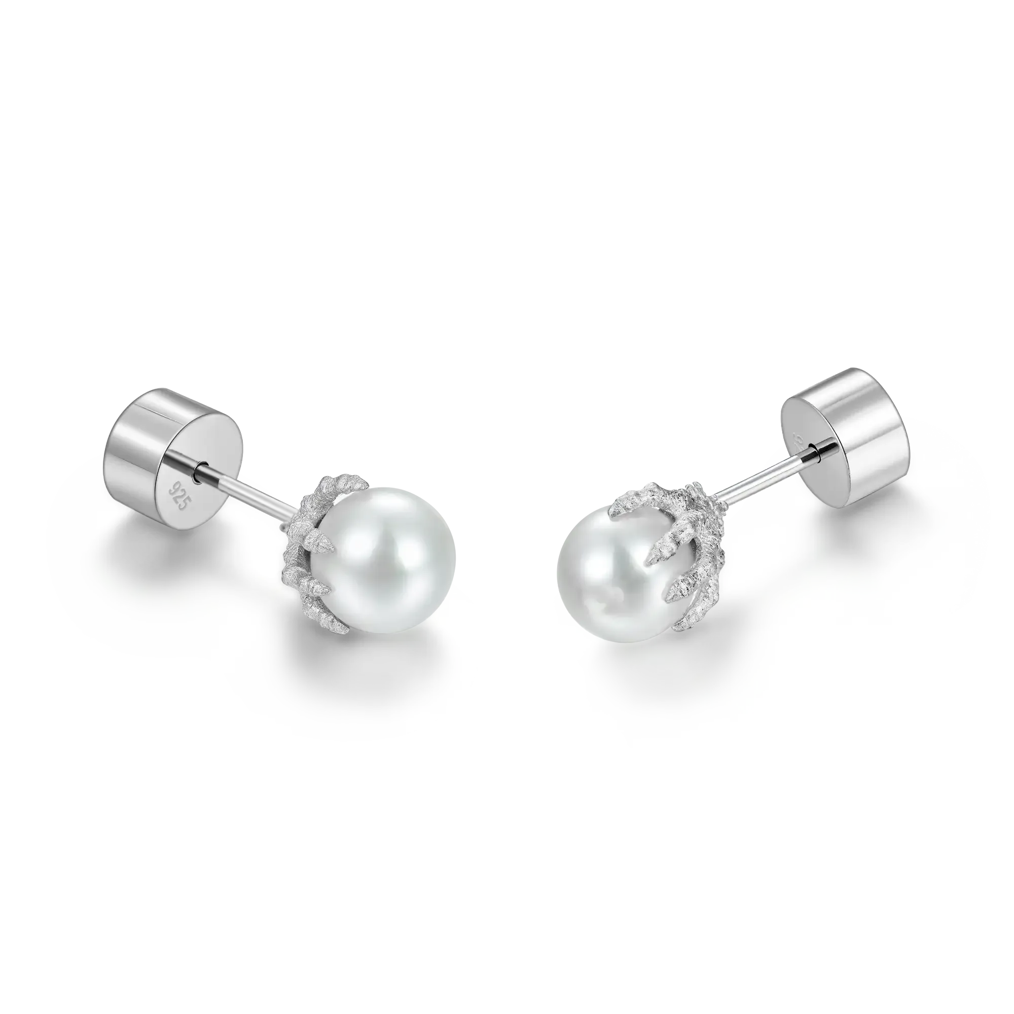 WONG Dragon Pearl Stud Earring