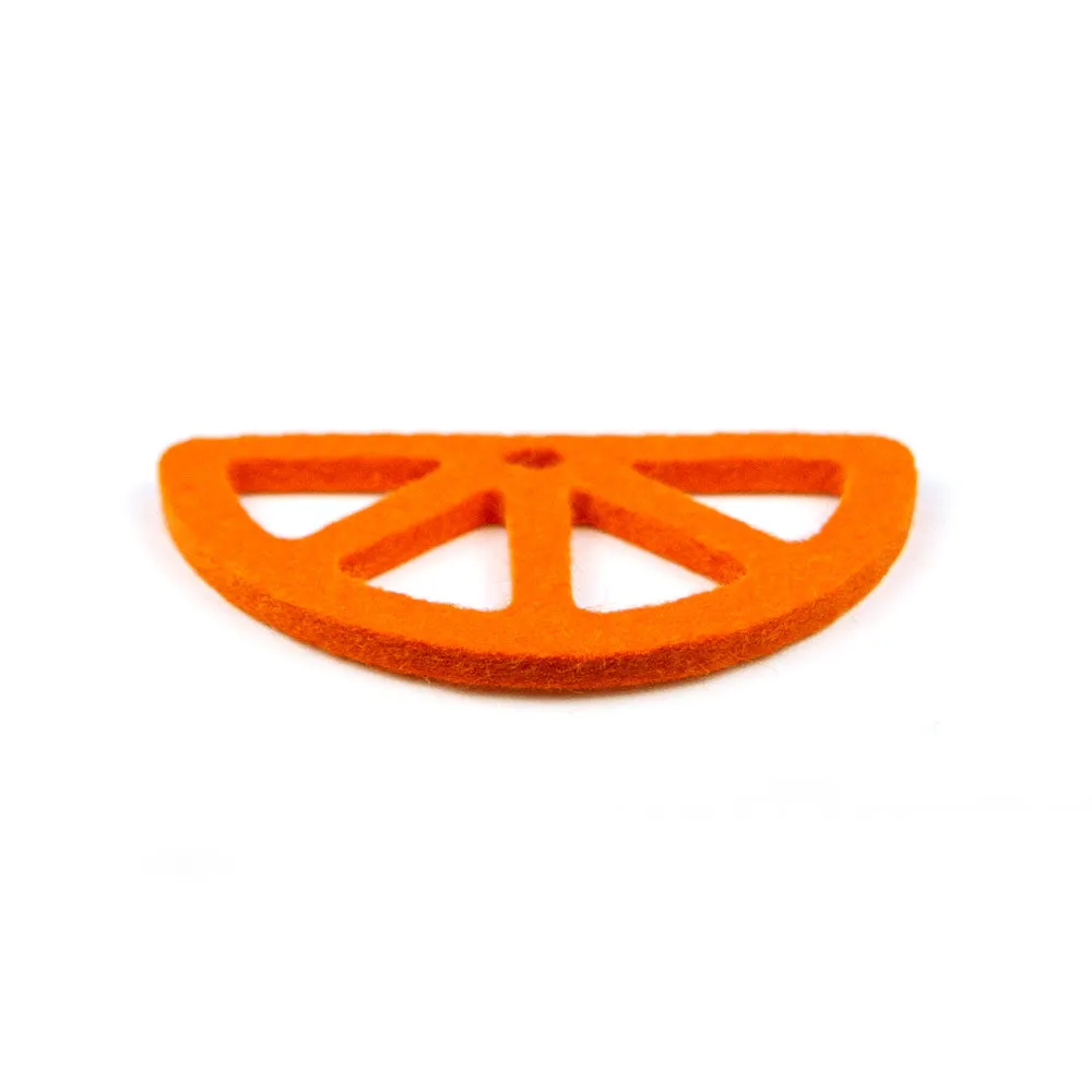 Wool Felt Charm - Fruit Slice